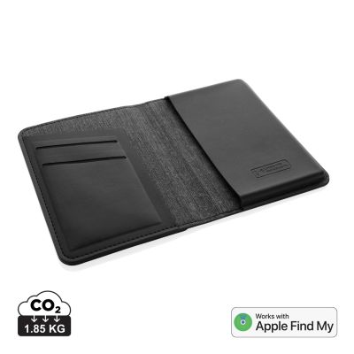Trackmate RCS rpolyester passport holder worldwide locating