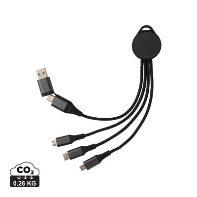 Terra RCS 6-u-1 kabel za punjenje od recikliranog aluminija