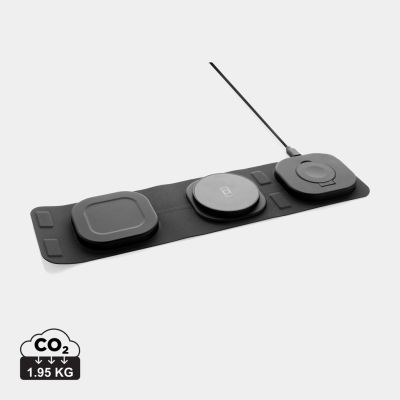 Swiss Peak RCS plastični 3-u-1 bežični putni punjač od 15 W