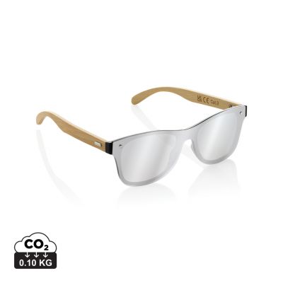 Prism RCS recycled plastic sunglasses with bamboo frame