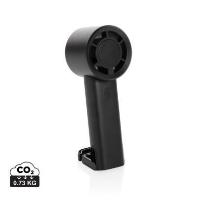 Twist RCS recycled plastic re-chargeable portable fan