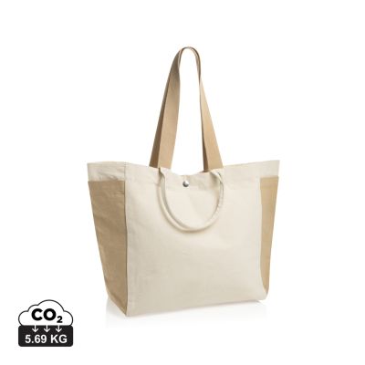 BEAU AWARE™ 400gsm recycled canvas all-round shopper