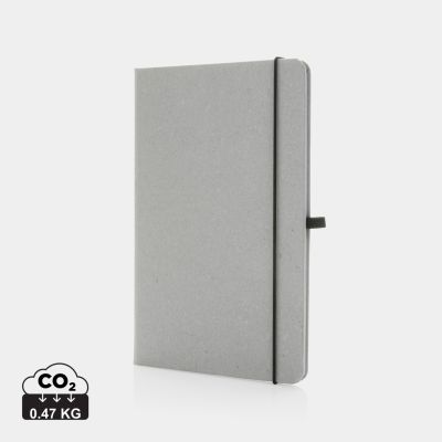 A5 GRS notes od reciklirane kože s tvrdim koricama i olovkom
