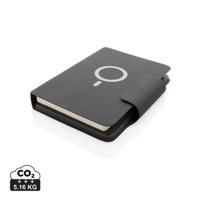 A5 PU notes s 10W magnetskim bežičnim punjačem i 8000 mAh powerbankom