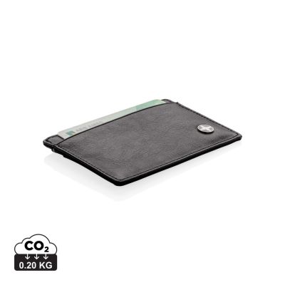 Premium PU kožni držač kartica s 3 RFID utora