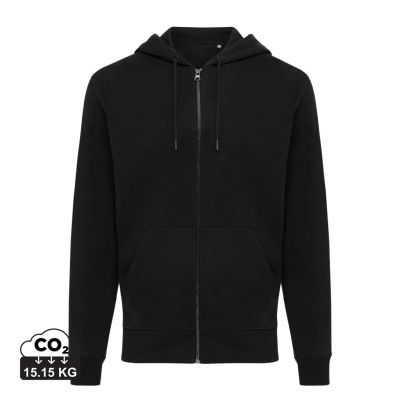 IQONIQ Abisko recycled cotton zip through hoodie